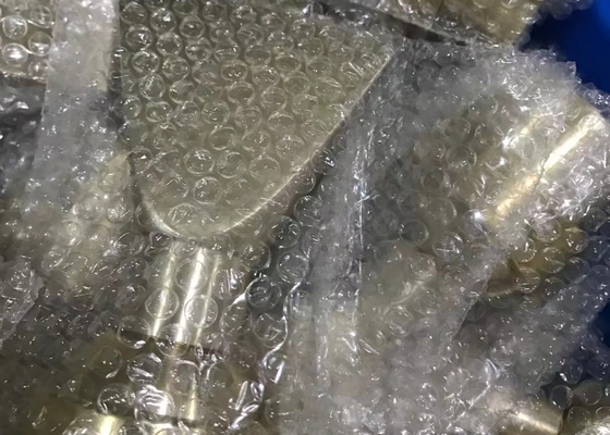 Boca completamente de cobre amarillo ajustable del flor del jet FNPT de la fuente de la fan de la dirección