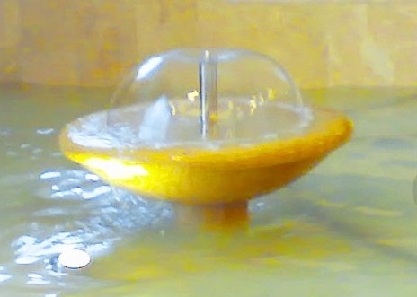 Boca de acero inoxidable 22gpm de la fuente de 304 setas