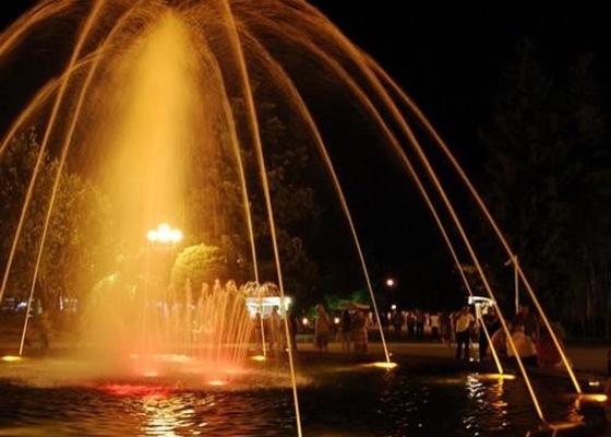 SS30 boca ajustable Jet For Musich Fountain 12m3/h 70Kpa