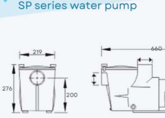 2023 SP1005 Bombas de agua para piscinas de 1 CV