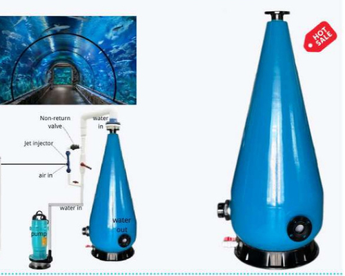 S400-H1050 Cono de aireación, adecuado para acuicultura, piscina de alta calidad.