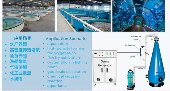 S400-H1050 Cono de aireación, adecuado para acuicultura, piscina de alta calidad.