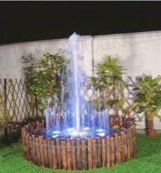Proyecto musical interior de la fuente del estilo redondo el 1m pequeño