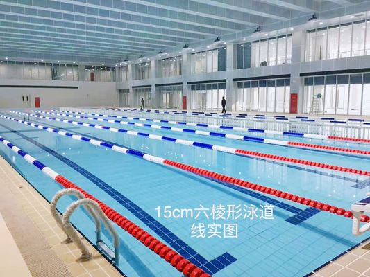 Líneas del carril de la piscina del plástico 36Kg los 50m
