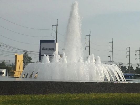 2" boca espumosa de la fuente del jet de la espuma del acero inoxidable
