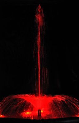 1" charca de agua completamente de cobre amarillo del jet de la boca de la fuente de agua de la flor del flor Sprilker