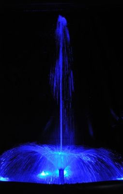 1" charca de agua completamente de cobre amarillo del jet de la boca de la fuente de agua de la flor del flor Sprilker