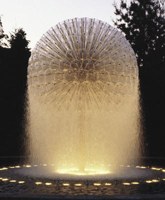 3" bocas de la fuente del baile de la bola de cristal DN40