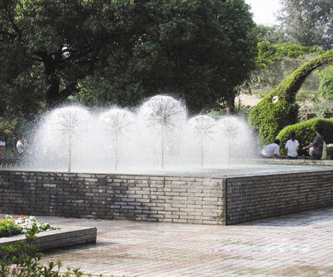 3" bocas de la fuente del baile de la bola de cristal DN40