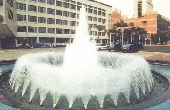 Boca de acero inoxidable arquitectónica de la fuente de la fan 30m3/H