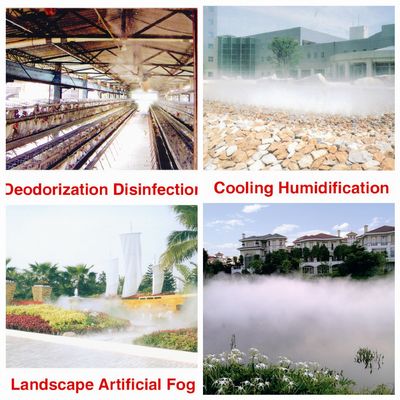 Colocaciones de la característica del agua de la niebla 1/4" conector de cobre amarillo de T