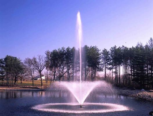 Fuente de agua del acero inoxidable del jardín 800m m del diseño gráfico