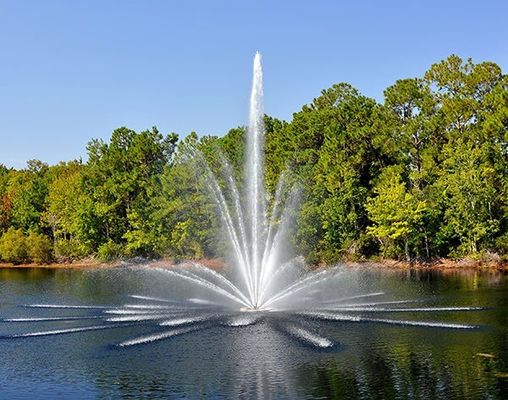 Fuente de agua del acero inoxidable del jardín 800m m del diseño gráfico