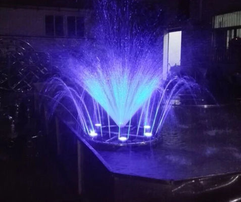 Alto espray que flota la fuente de agua musical de la charca de 90m m