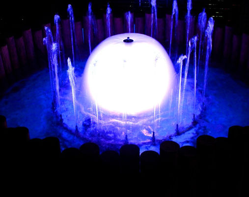 Fuente los 800cm de baile programable colorida de la piscina