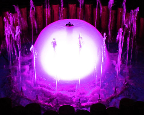 Fuente los 800cm de baile programable colorida de la piscina