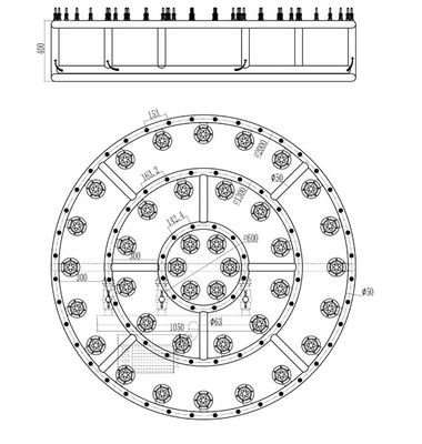 Proyecto musical decorativo de la fuente del acero inoxidable de los 2M