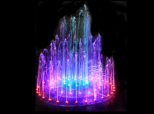 Proyecto musical decorativo de la fuente del acero inoxidable de los 2M