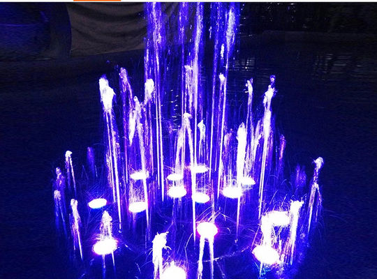 Proyecto musical decorativo de la fuente del acero inoxidable de los 2M