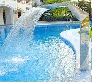Jet de la cascada del acero inoxidable de la piscina el 1.5m