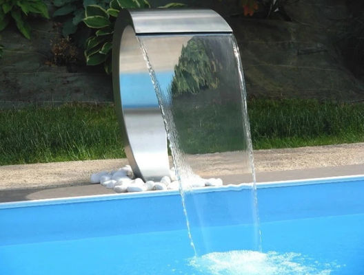 Jet inoxidable de la cascada del balneario de la piscina de acero del CE ISO 316