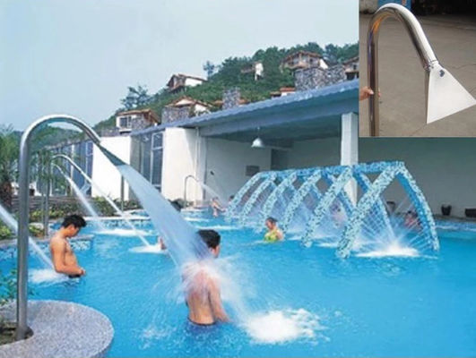 Jet de la cascada del acero inoxidable de los accesorios ISO9001 de la piscina
