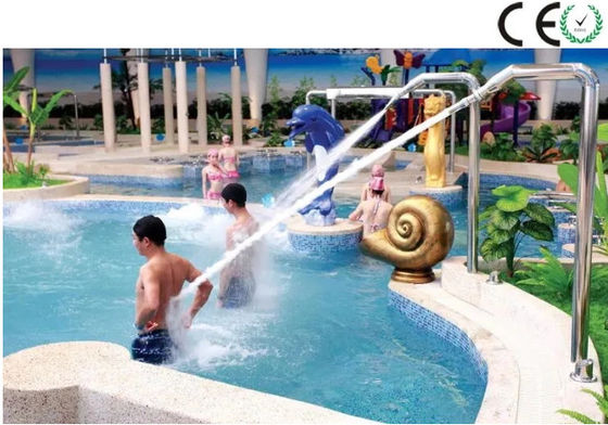 Jet de la cascada del acero inoxidable del masaje de 4 agujeros