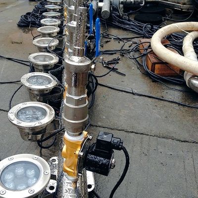 Válvula electromágnetica del agua de la prenda impermeable IP68 del latón de DN25 AC/DC