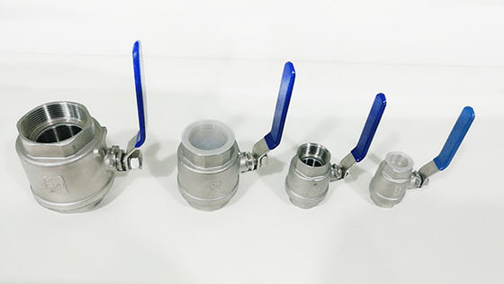 Acero inoxidable de la piscina vávula de bola del agua de 1 pulgada