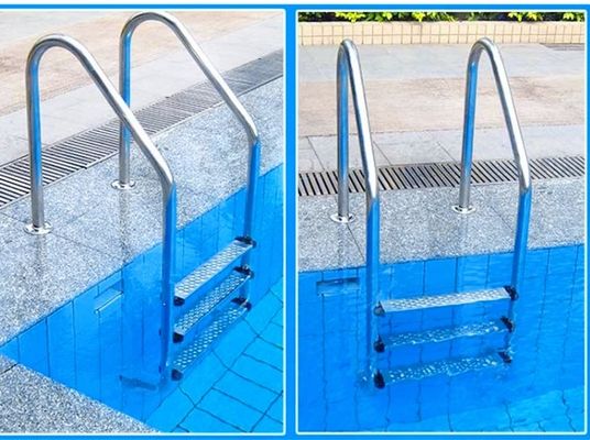 escalera de la piscina del acero inoxidable de 1.0m m