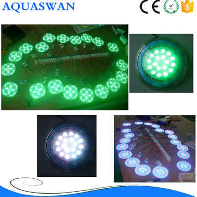 Ip68 moderno 24V 12w llevó luces subacuáticas de la piscina