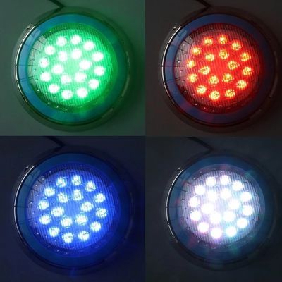 Ip68 moderno 24V 12w llevó luces subacuáticas de la piscina