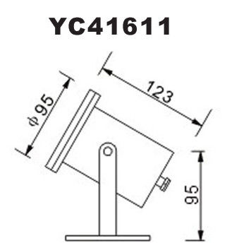 Luces LED subacuáticas impermeables de IP68 24V 50W
