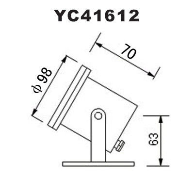Luz subacuática inoxidable de la fuente del acero IP68 DMX RGB LED