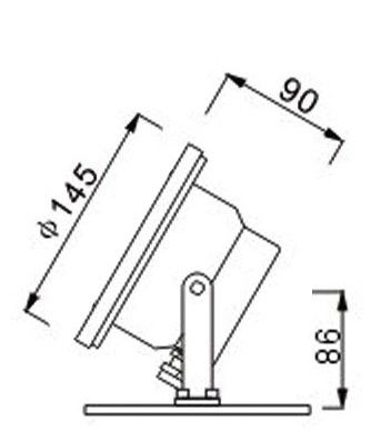 Luces LED subacuáticas impermeables inoxidables del acero IP68 100W