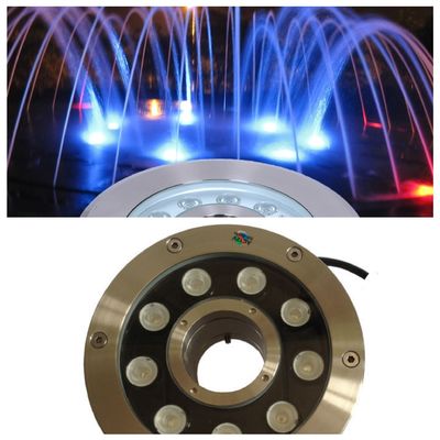 15W luces de la fuente de la prenda impermeable de la charca IP68