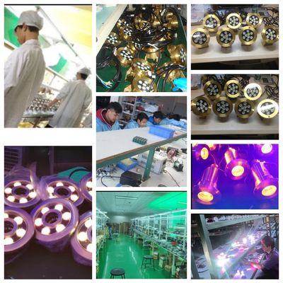9W llevó luces subacuáticas de la piscina