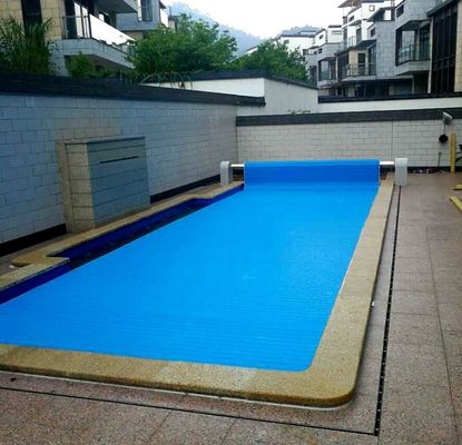 Cubierta automática de la piscina de la PC los 8X4M con un rodillo