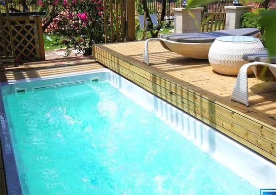 IP68 24V los 8X4M automáticos sobre las cubiertas de tierra de la piscina