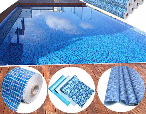 Trazador de líneas de la piscina del Pvc de la prenda impermeable 1.2m m del rectángulo