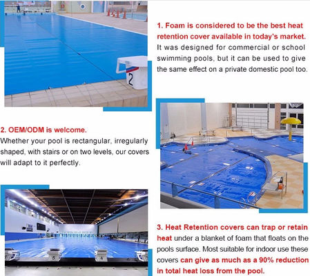 Cubiertas de seguridad subterráneos de la piscina de la espuma 4m m Inground de Xpe