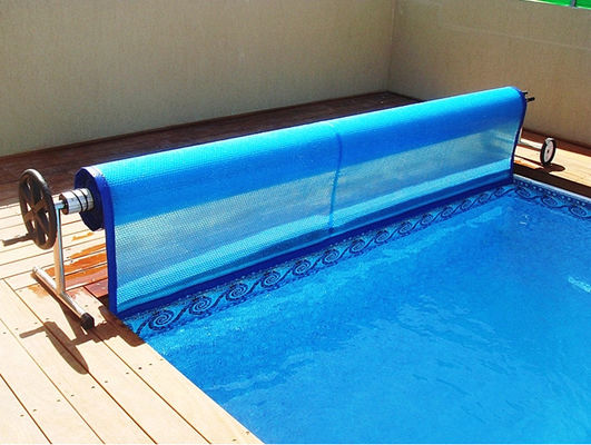 PE los 2.5×50m cubierta solar de la piscina de 400 micrones