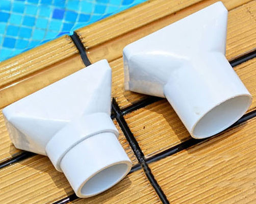 Plástico 1,5 pulgadas sobre desbordamiento de la piscina de la tierra