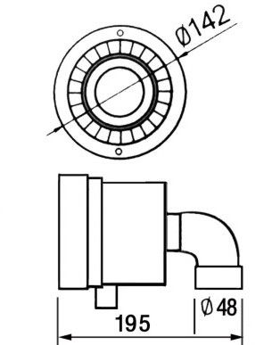 ABS del PVC jets del balneario de 1,5 pulgadas para las piscinas