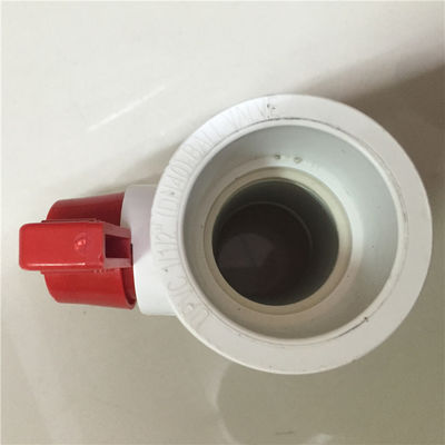 Vávula de bola comercial del tubo de agua del PVC de los accesorios de la piscina