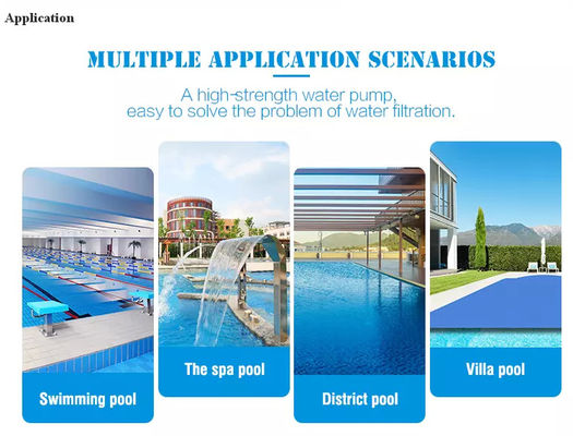 En la vuelta de tierra del agua de la piscina del ABS de los accesorios de la piscina