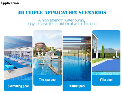 Instalaciones de tuberías plásticas de la piscina desbordamiento de la piscina de 1,5 pulgadas