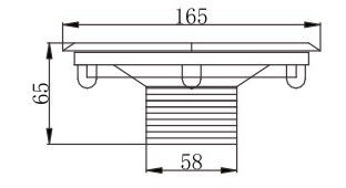 Nuevas entradas de la vuelta del agua de la piscina de Linner de los accesorios de la piscina del precio de fábrica del diseño