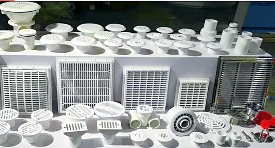 Jets apropiados de la boca de la fábrica del precio de venta de la piscina del ABS entero de los accesorios para las piscinas del trazador de líneas