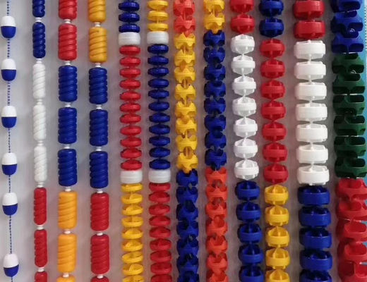 Cuerdas del carril de la piscina de la prueba los 25m del rasguño de la forma de Spirality